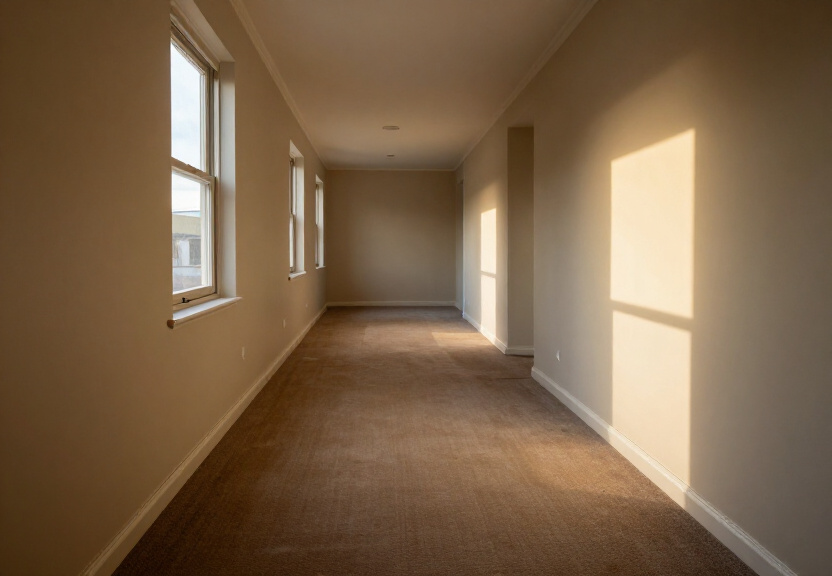 Restored living room in Balgowlah Heights after flood cleanup