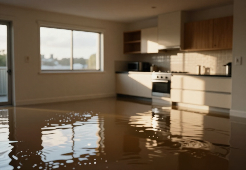 Mouldy subfloor in Balgowlah Heights before treatment